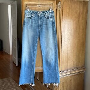 PAIGE Leenah Ankle in Exhibition Distressed Jeans size 29 *pre-owned*
